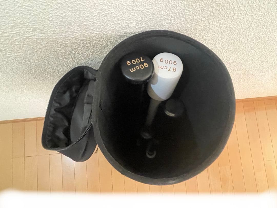 野球　トレーニングバット 4本　ミノルマン　ミズノ　バットケース　セット