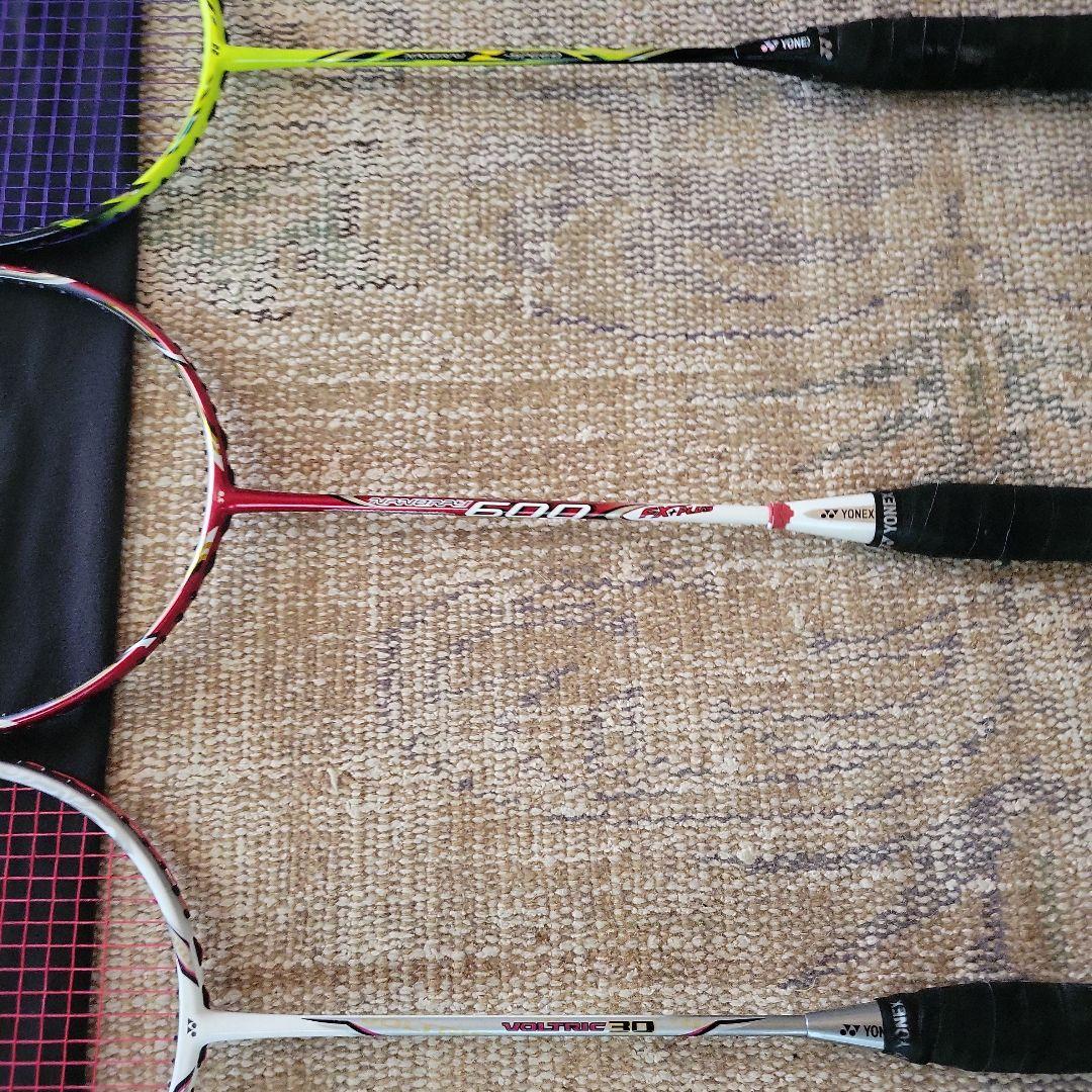 YONEX VOLTRIC 30 他バドミントンラケット ラケット収納袋セット