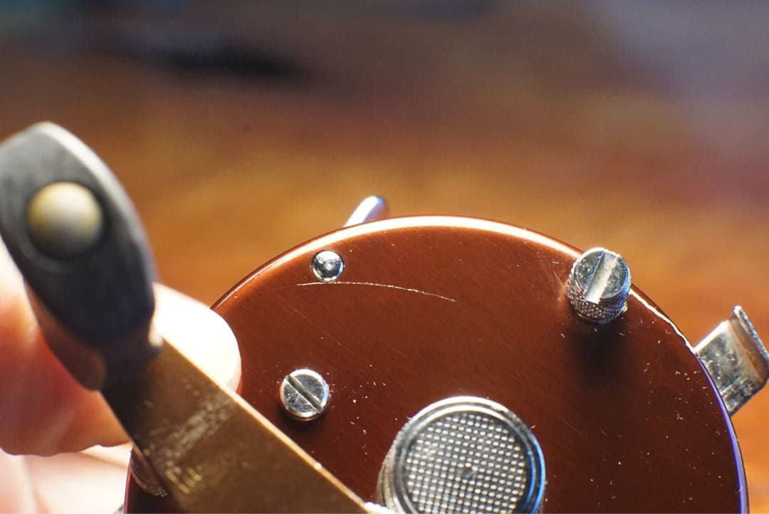 ABU アンバサダー 4000D メンテ済 フレーム修正済