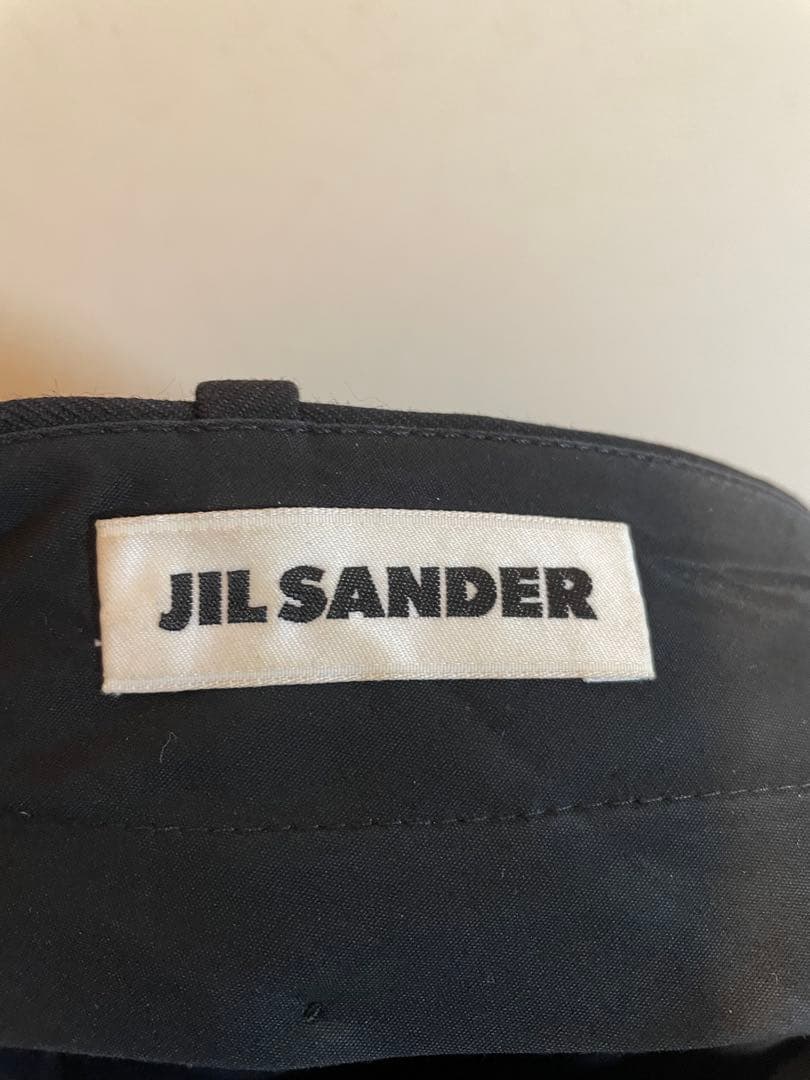 未使用　JIL SANDER ブラック スラックス
