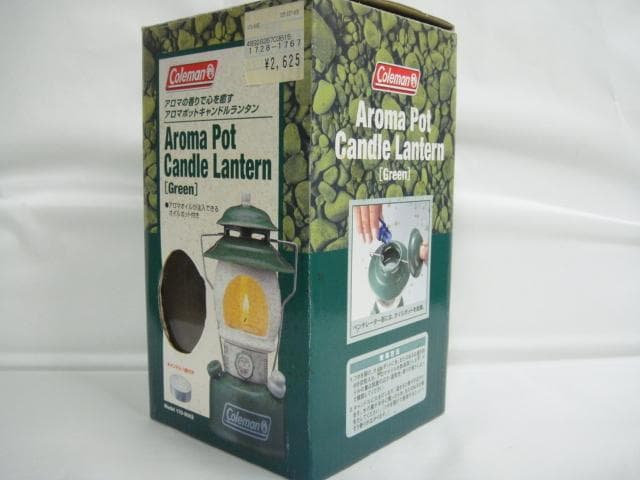 コールマン　アロマ ポット キャンドル ランタン　グリーン 【716409】