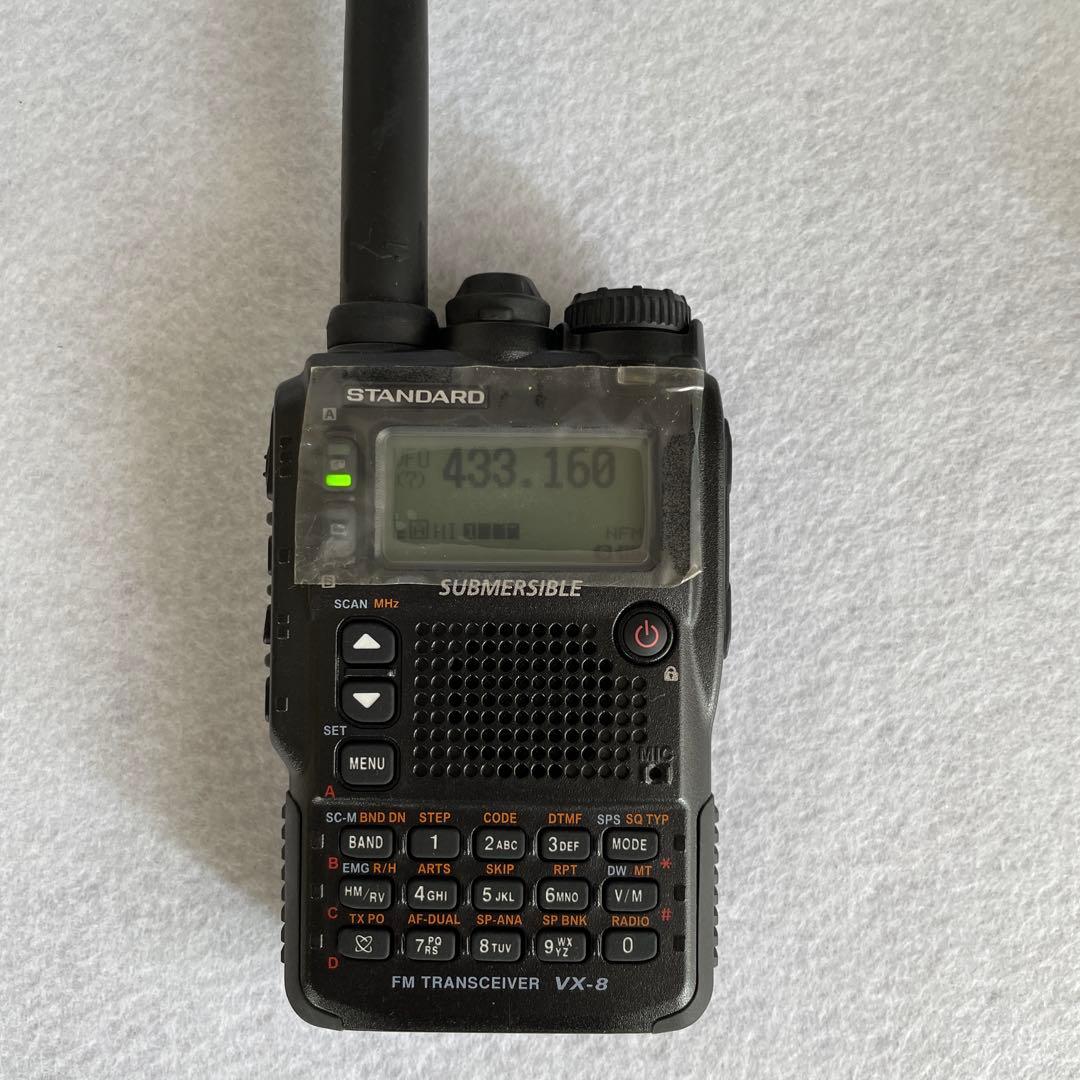 YAESU / STANDARD VX-8D GPSアンテナ付き