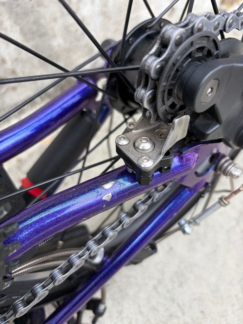 BROMPTON ブロンプトン カスタム　p6l パープルメタリック