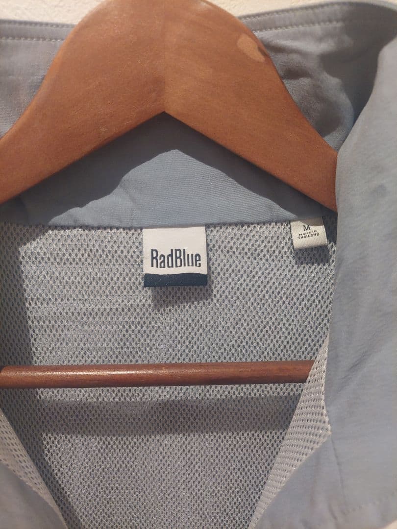 【RadBlue】テックコットンナイロン トラックジャケット（新品/未使用）