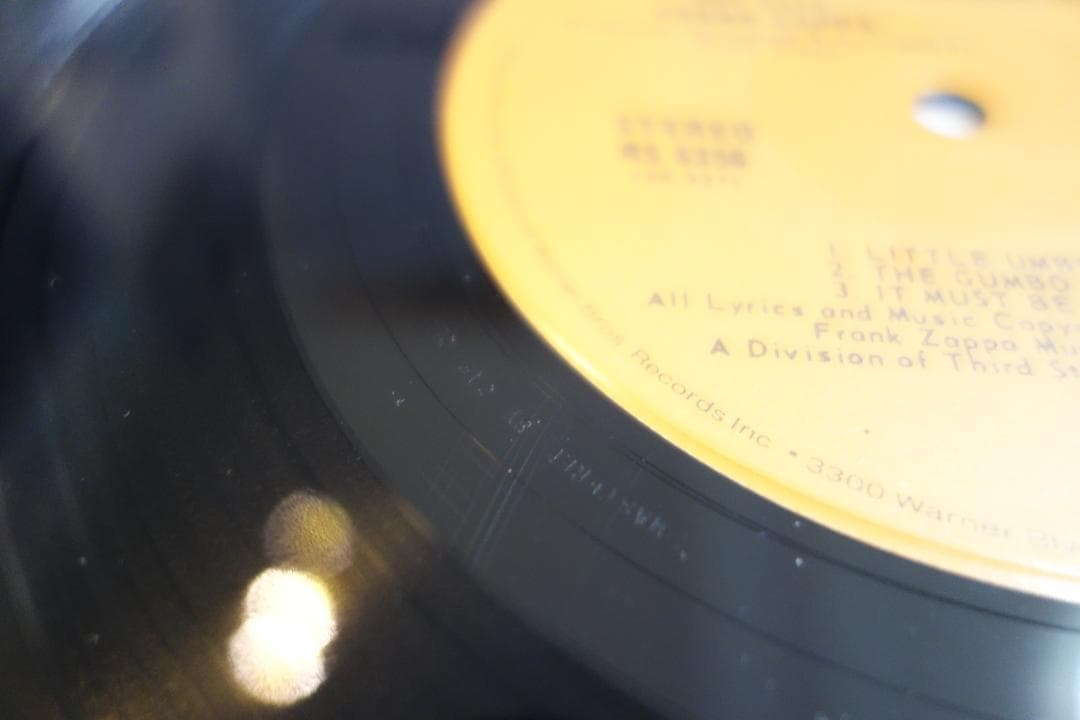 洋楽 [LP] Frank Zappa / Hot Rats