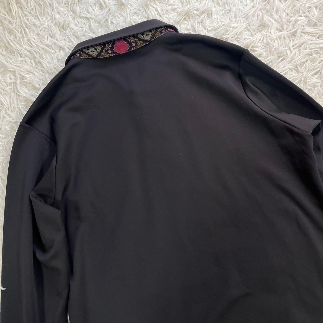 【美品】DANCE WITH DRAGON セットアップ 総柄 M パイソン柄