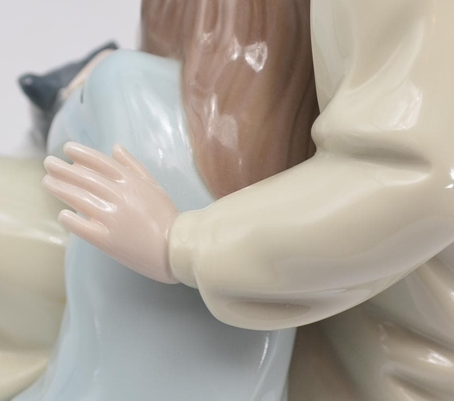 妹　＃1534　★リヤドロ　スペイン　ポーセリン　光沢仕上げ　ヴィンテージ　絶版