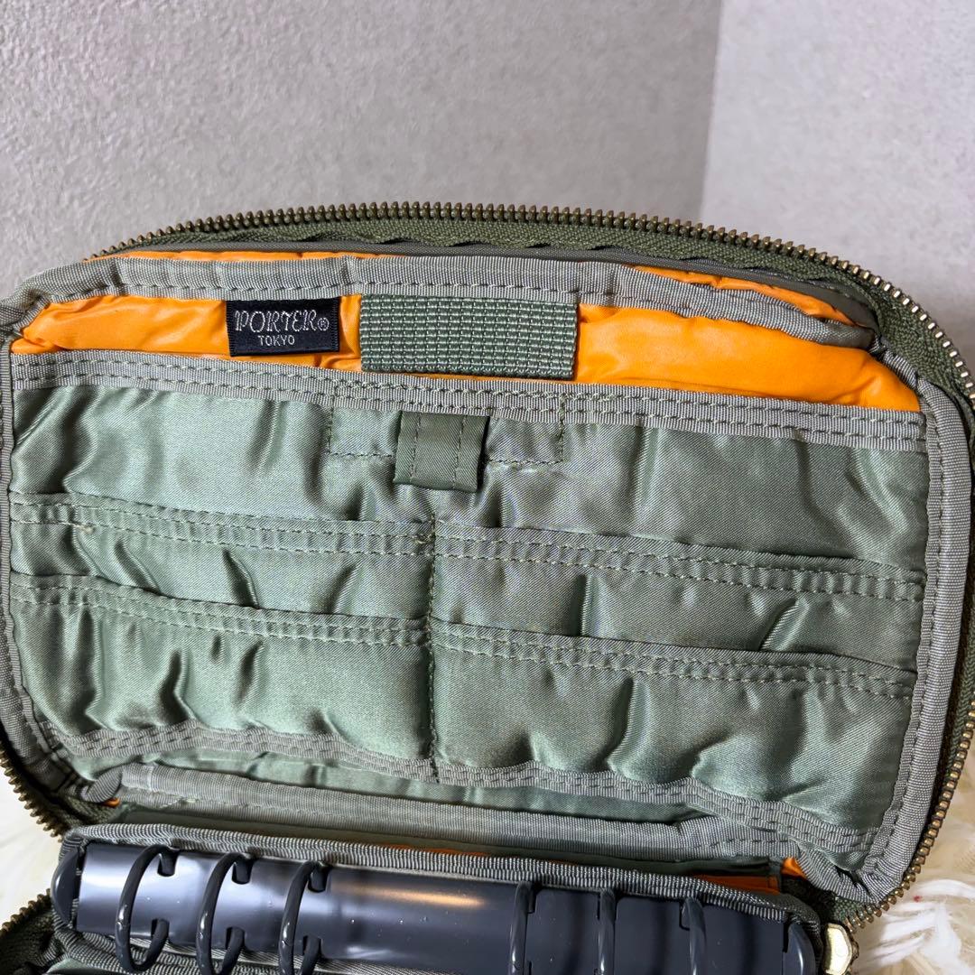 PORTER ポーター 旧型タンカー システムバインダー　セージグリーン