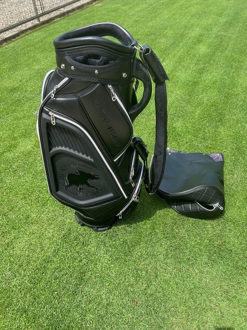 【美品】【稀少】【最高級】ハンティングワールド　キャディバッグ【タイムセール】