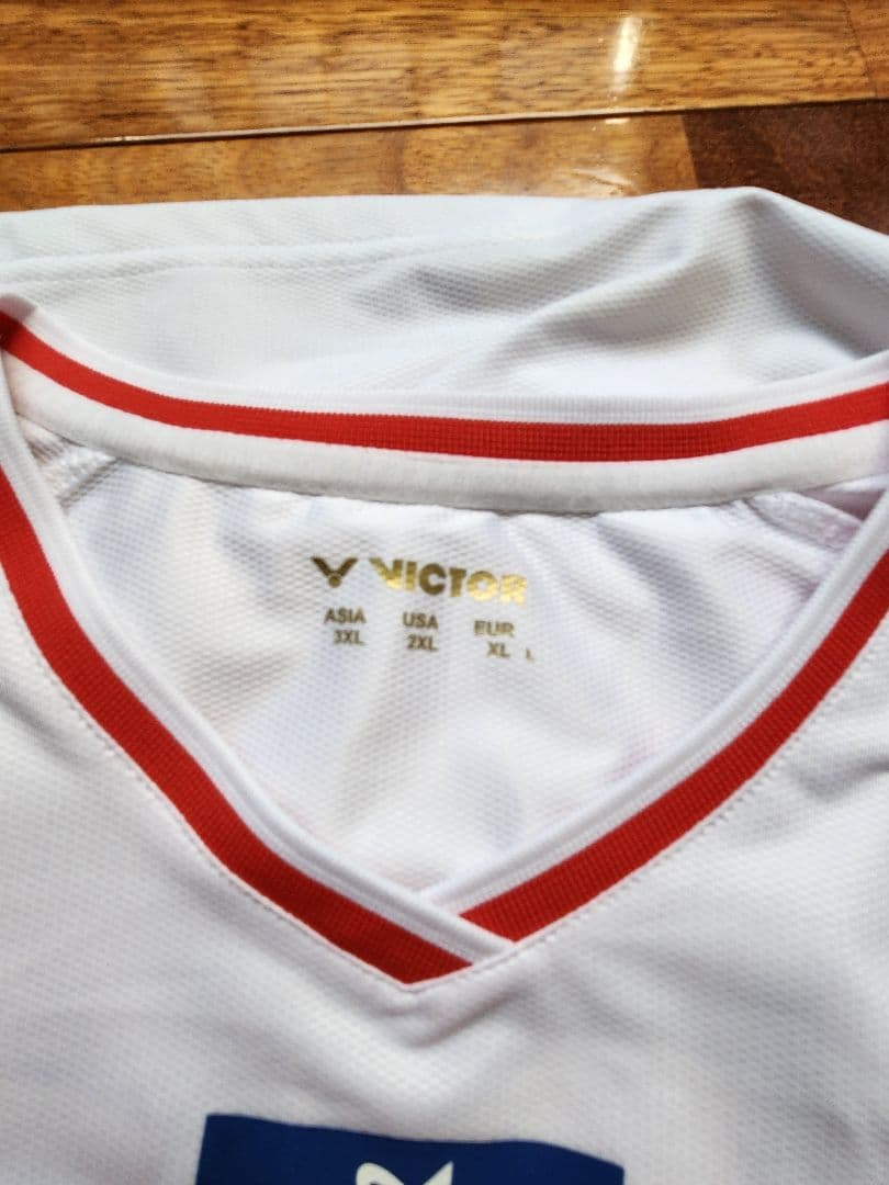 Victorビクター選手支給 デンマーク代表選手着用モデルYONEXバドミントン