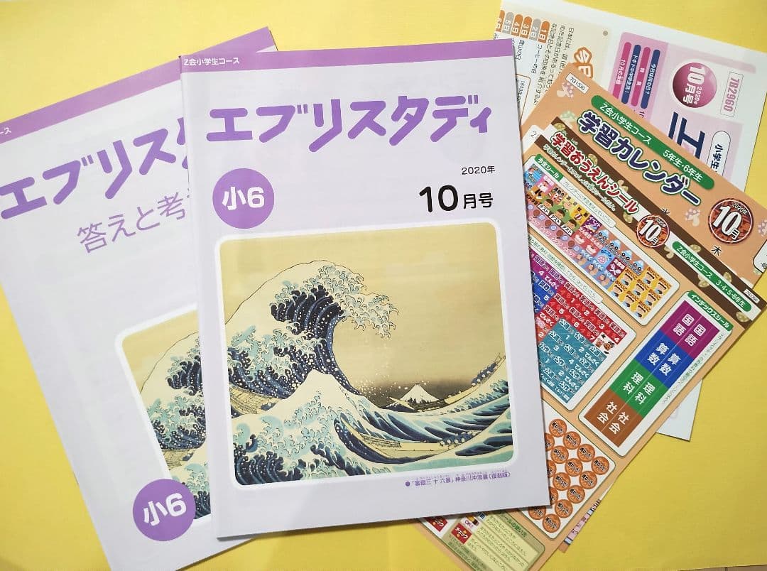Z会 小6 エブリスタディ ハイレベル1年分
