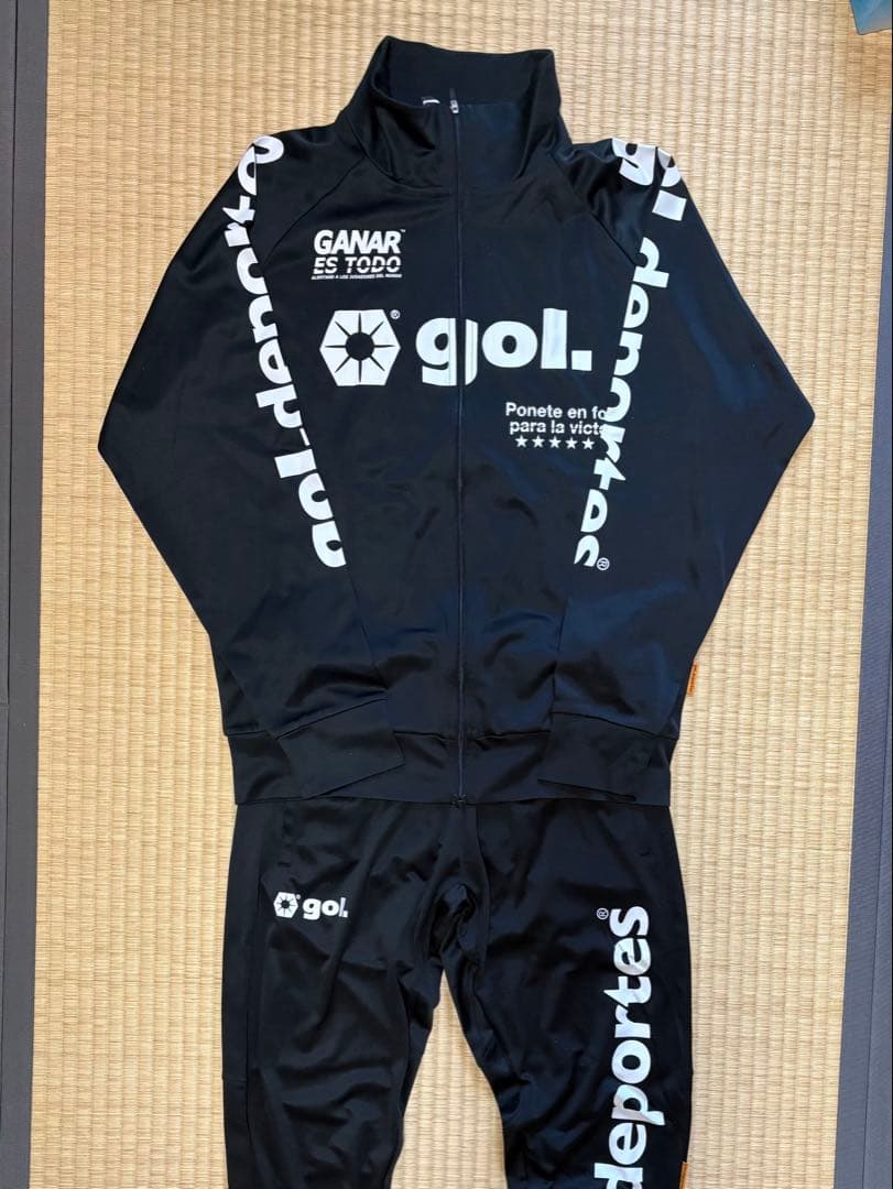 gol. セットアップ ジャージ ブラック