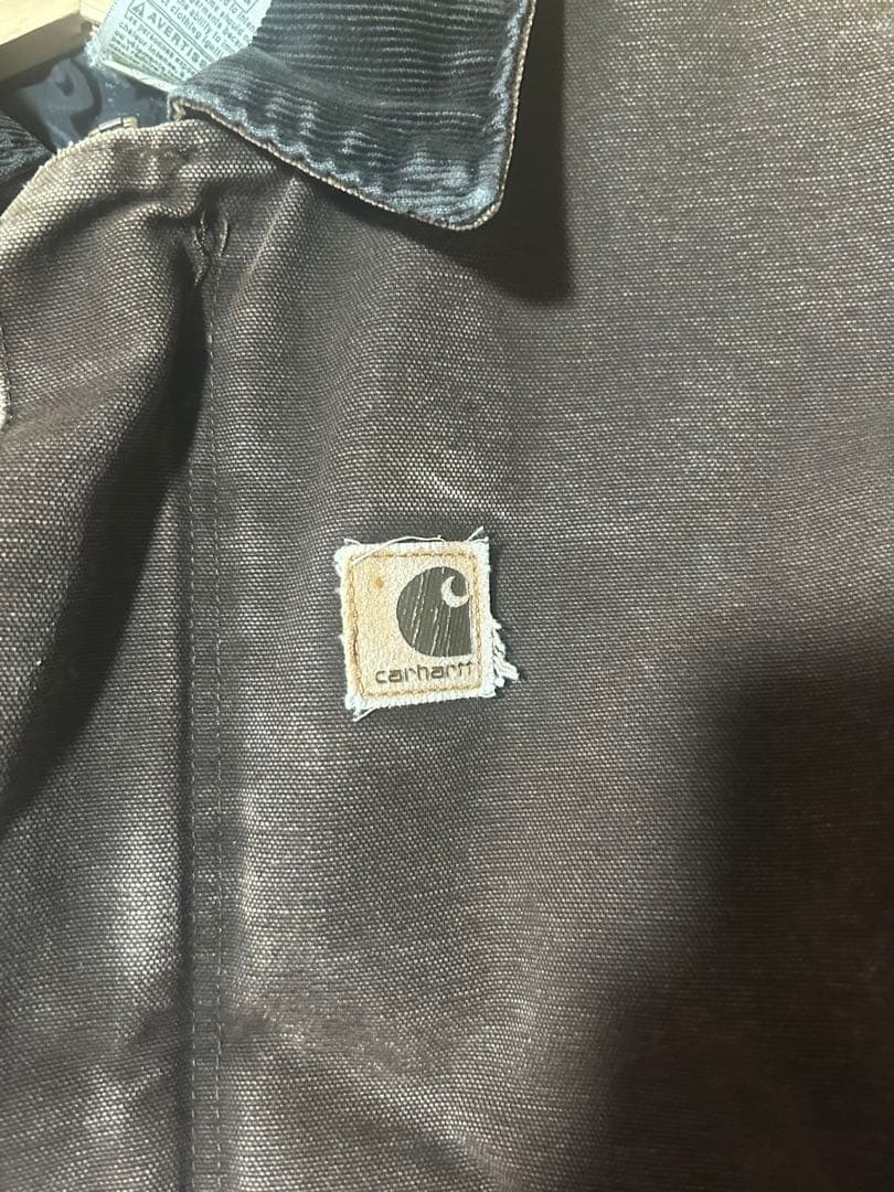 1週間のみ値引きCarhartt J22 DKB ブラウンジャケット L