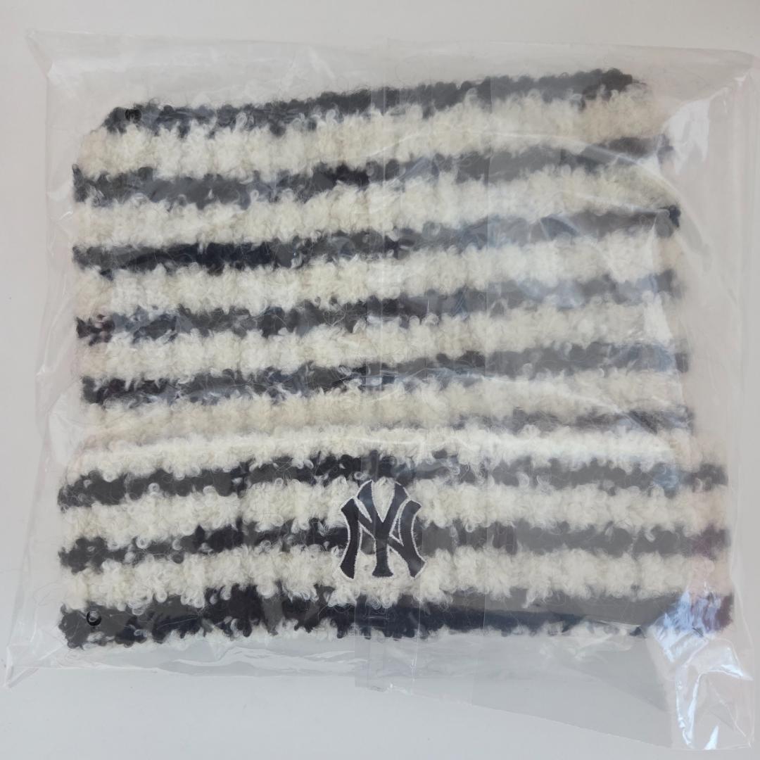 話題沸騰 MLB Korea 白黒 ビーニー 猫耳 韓国 カリナ ギョンミン着用