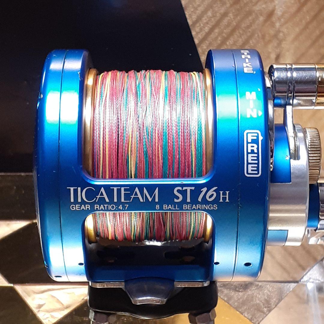TICA TEAM ST16Hベイトリール 船用 磯釣りトローリング 美品