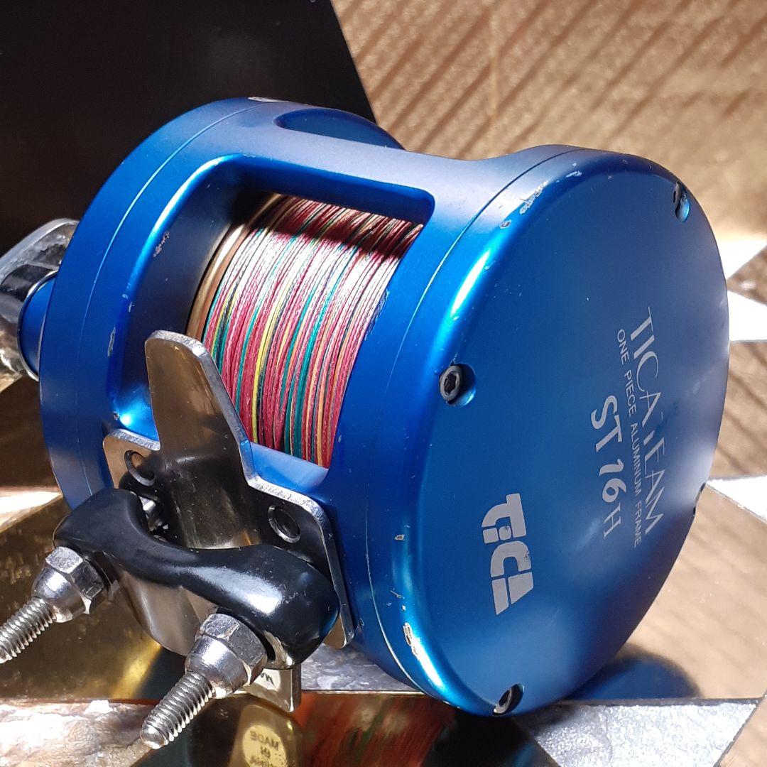 TICA TEAM ST16Hベイトリール 船用 磯釣りトローリング 美品