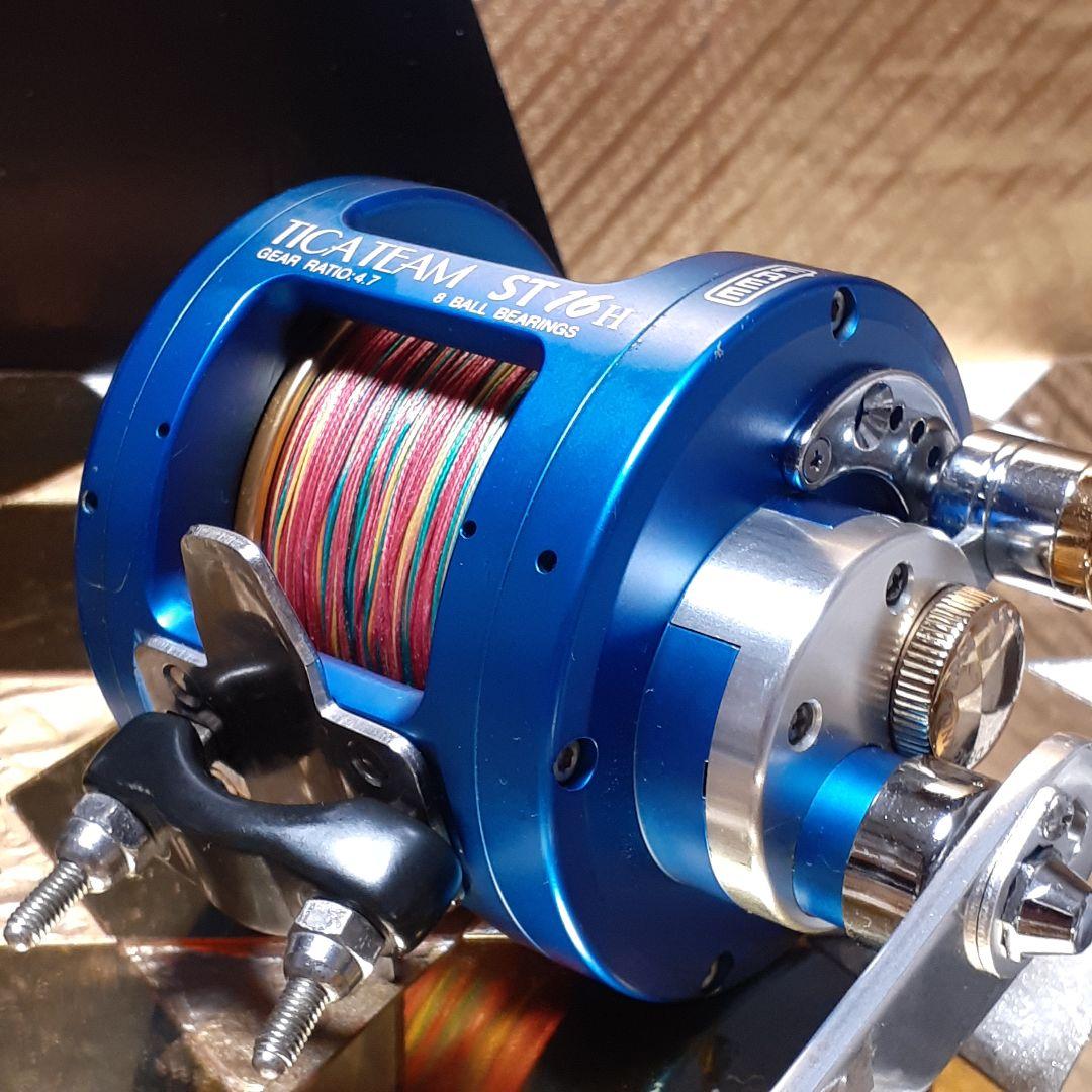 TICA TEAM ST16Hベイトリール 船用 磯釣りトローリング 美品