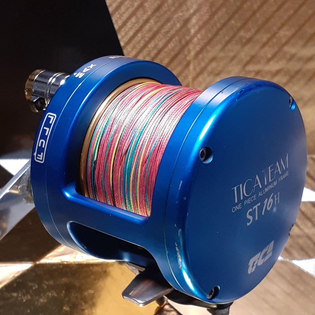 TICA TEAM ST16Hベイトリール 船用 磯釣りトローリング 美品