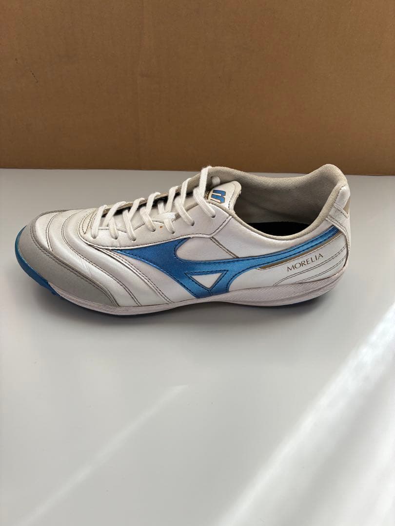 【値下げ可能】美品 モレリア SALA TF 白×青 24.5cm