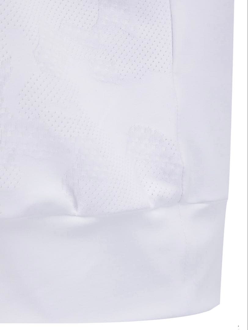 ☆ANEW GOLF☆JACQUARD HYBRID SHORT T-SHIRT