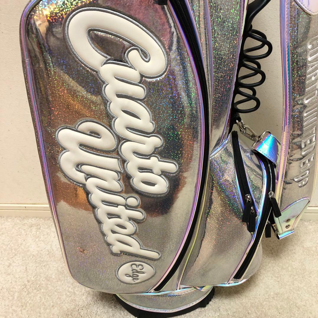 ほぼ未使用★完売モデル☆ クアルトユナイテッド　スタンド式　キャディバッグ