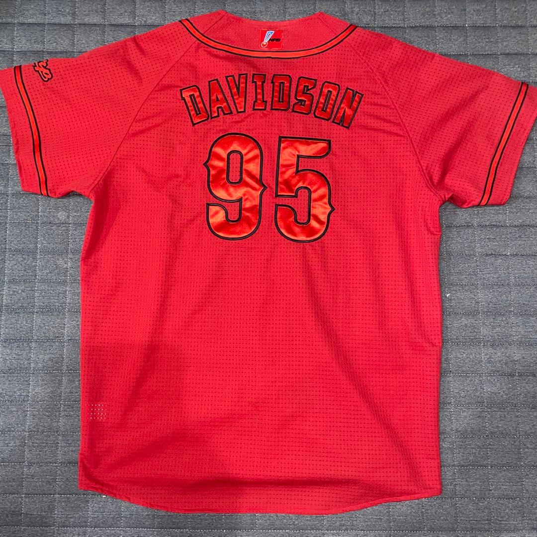 【Ｏサイズ】広島東洋カープ　デビッドソン　ハイクオリティユニフォーム(ビジター用