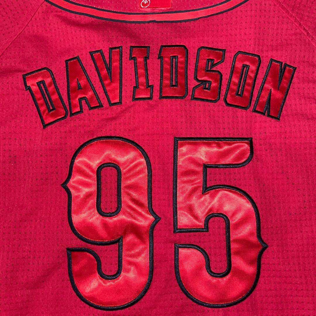 【Ｏサイズ】広島東洋カープ　デビッドソン　ハイクオリティユニフォーム(ビジター用