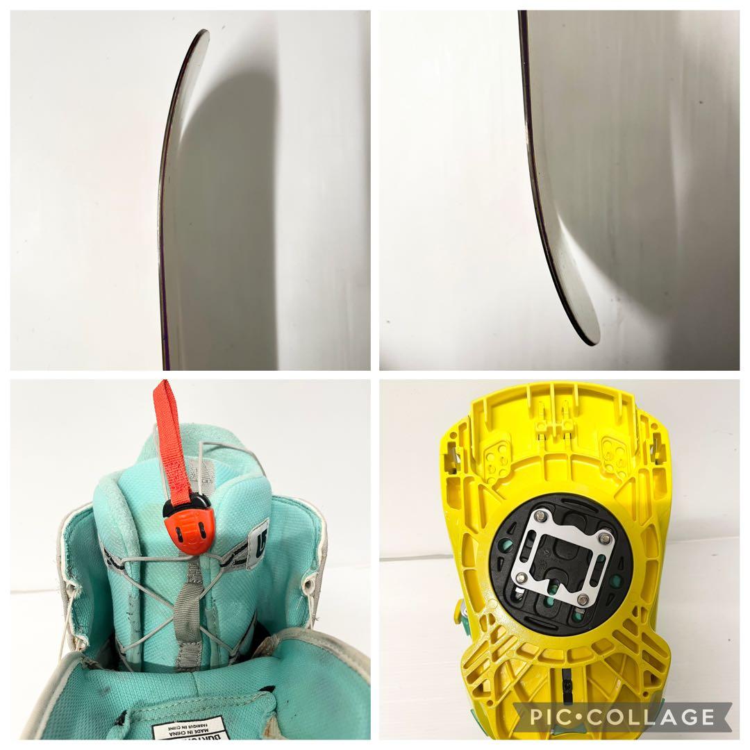 レディース　SALOMON BURTON スノボセット　バートン　ケース付き