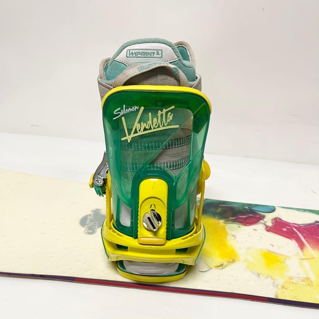 レディース　SALOMON BURTON スノボセット　バートン　ケース付き