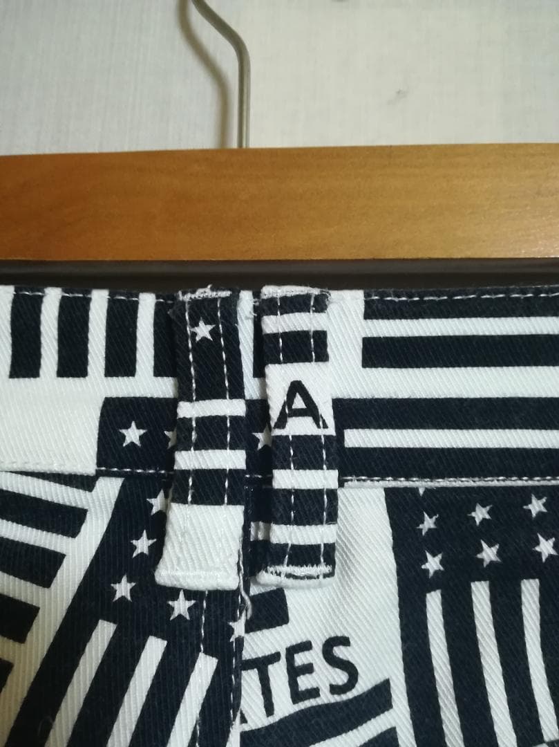 PEARLY GATES 星条旗総柄 ロングパンツ レデイースゴルフ サイズ1