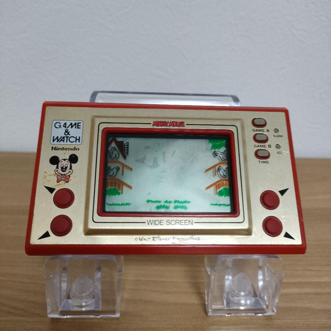 ゲーム＆ウォッチ　ミッキーマウスNintendoニンテンドー任天堂メンテナンス済