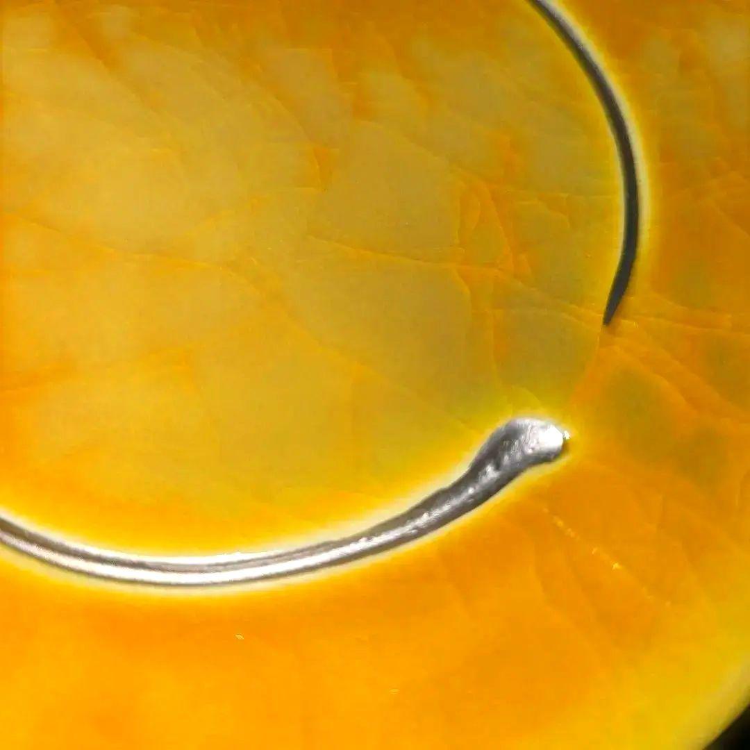 京焼　川崎和楽作　和楽造　　金彩　円相　五彩　銘々皿　5枚　茶道具/菓子器