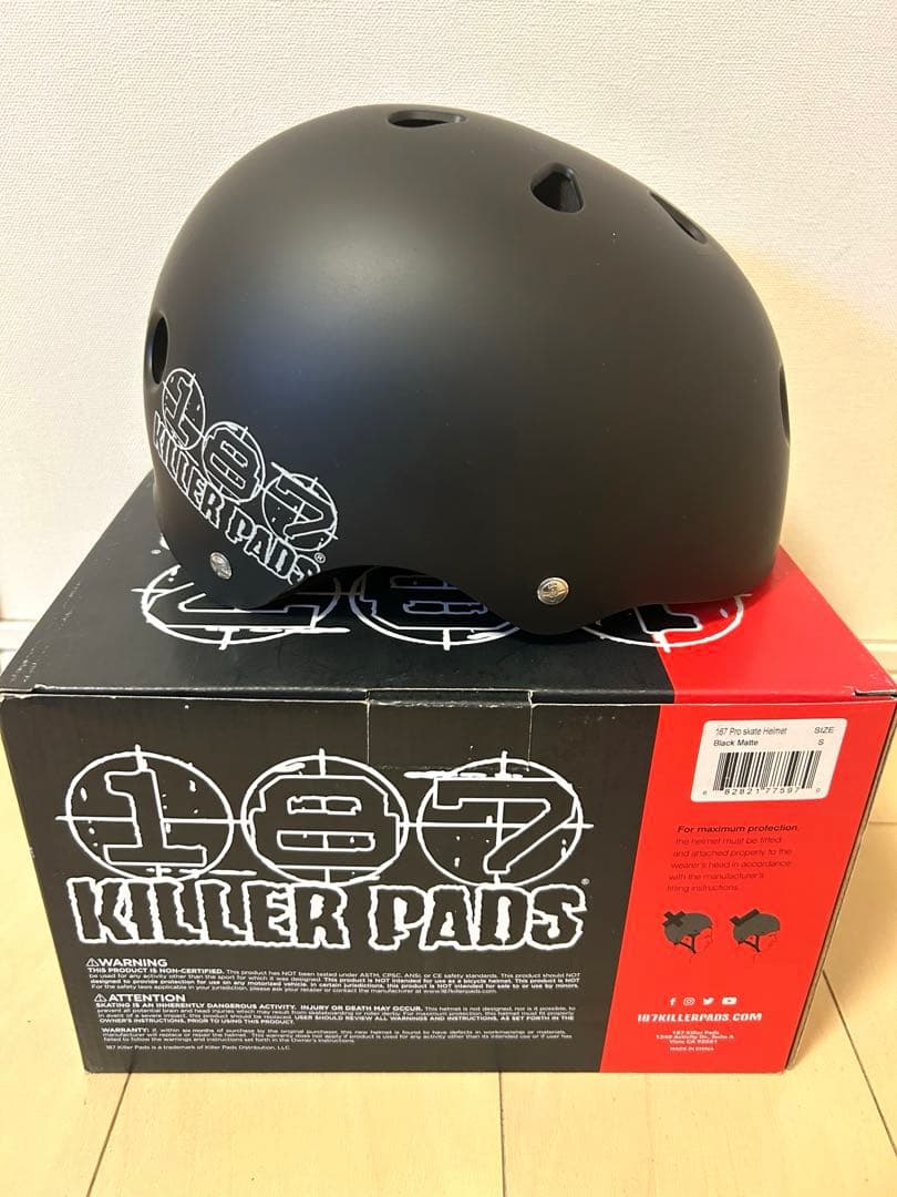 187 KILLER PADS PRO SKATE HELMET Sサイズ