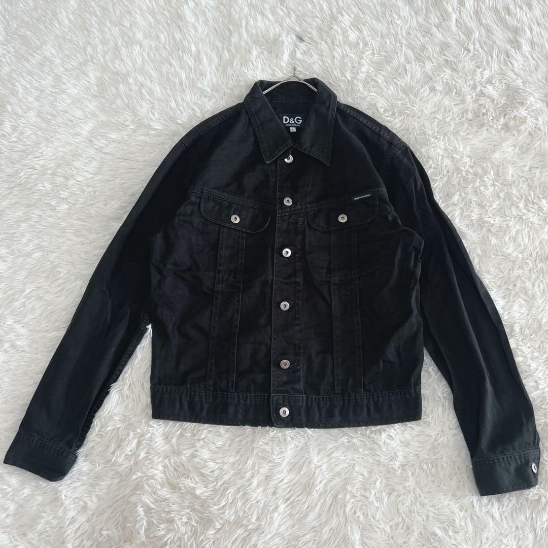 ドルチェ&ガッバーナ デニムジャケット Gジャン Y2K イタリア製 E9198