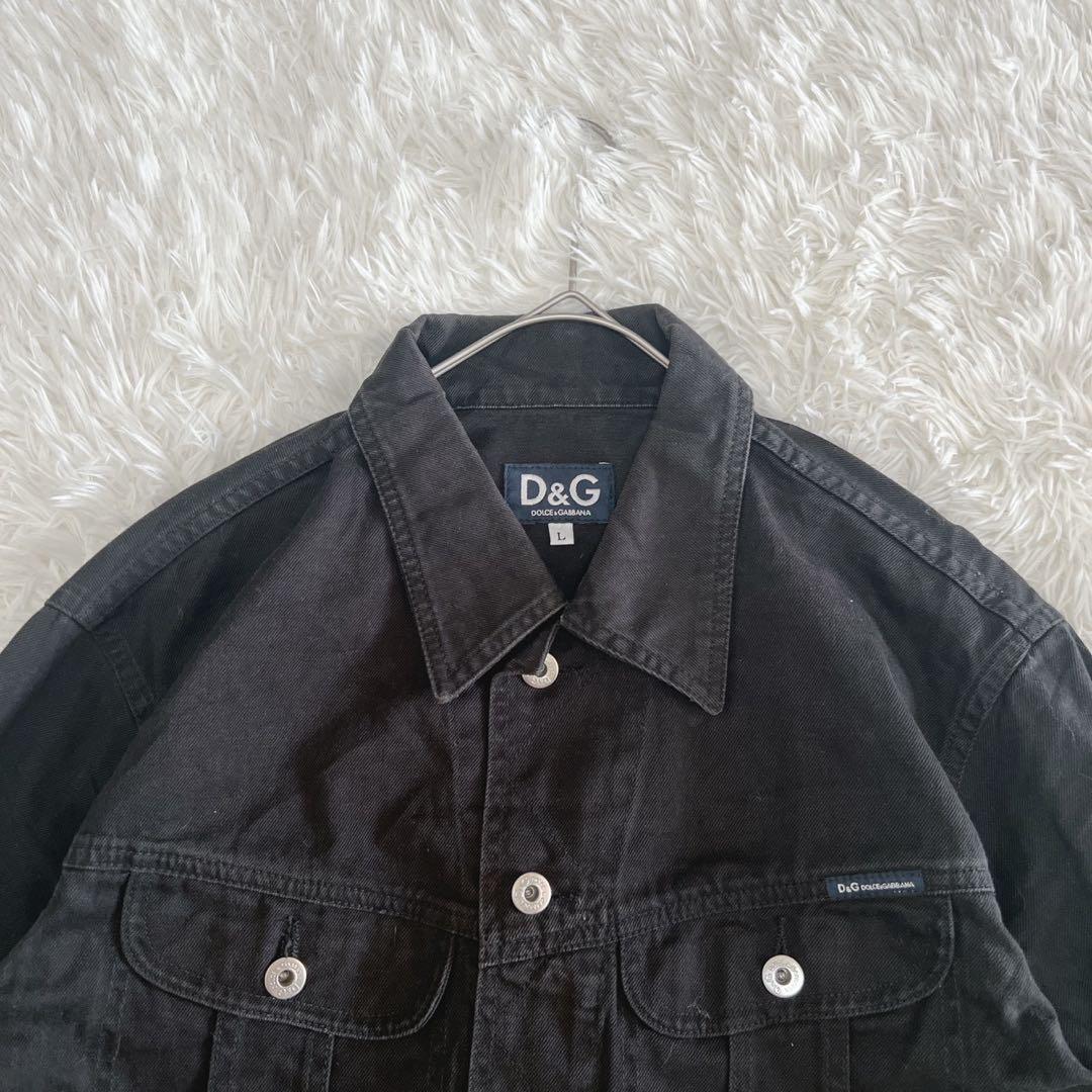 ドルチェ&ガッバーナ デニムジャケット Gジャン Y2K イタリア製 E9198