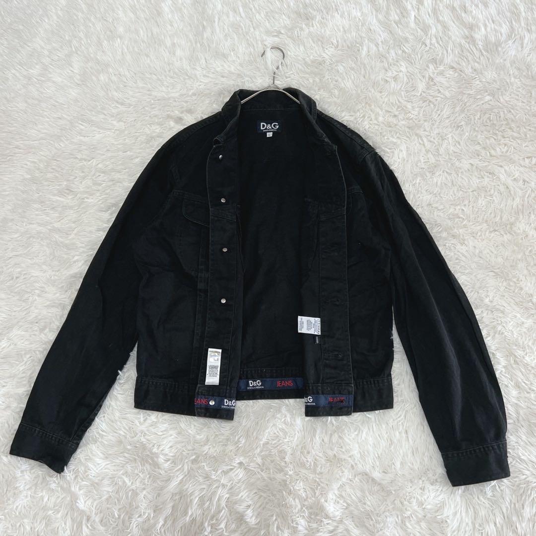 ドルチェ&ガッバーナ デニムジャケット Gジャン Y2K イタリア製 E9198
