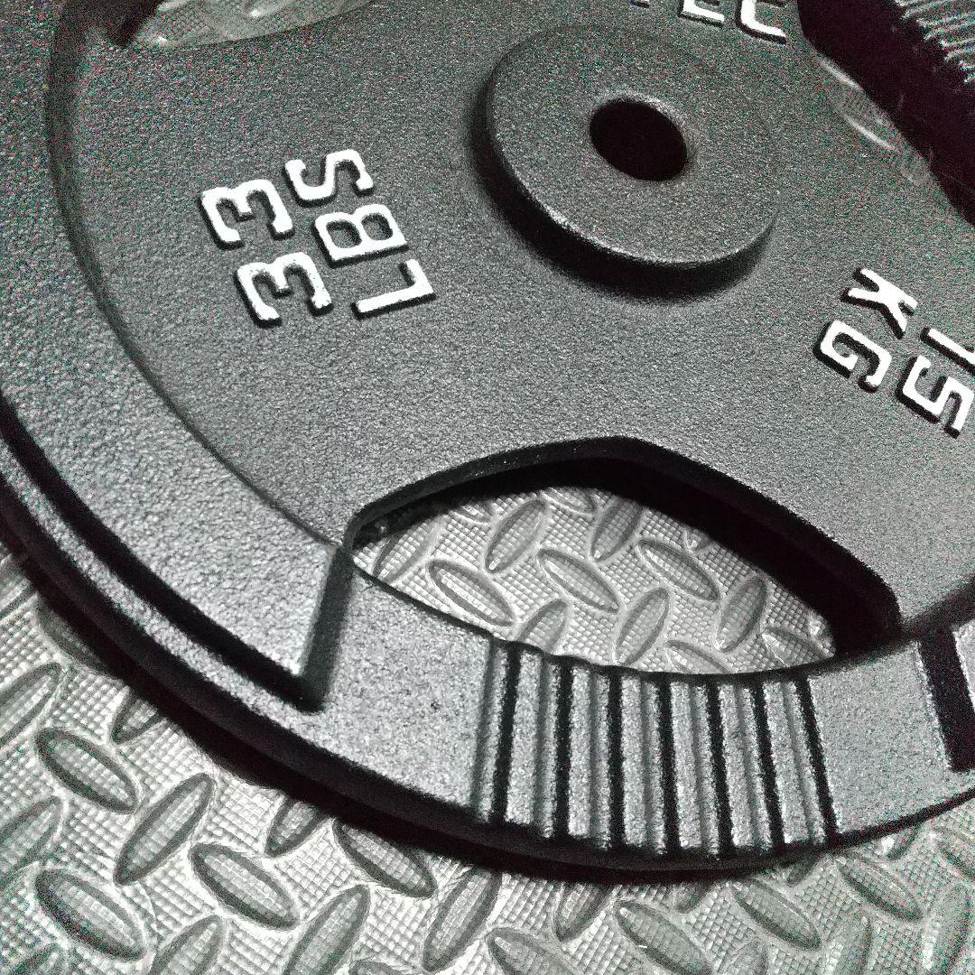 iROTEC バーベルプレート 15kg 33lbs アイロテック ②