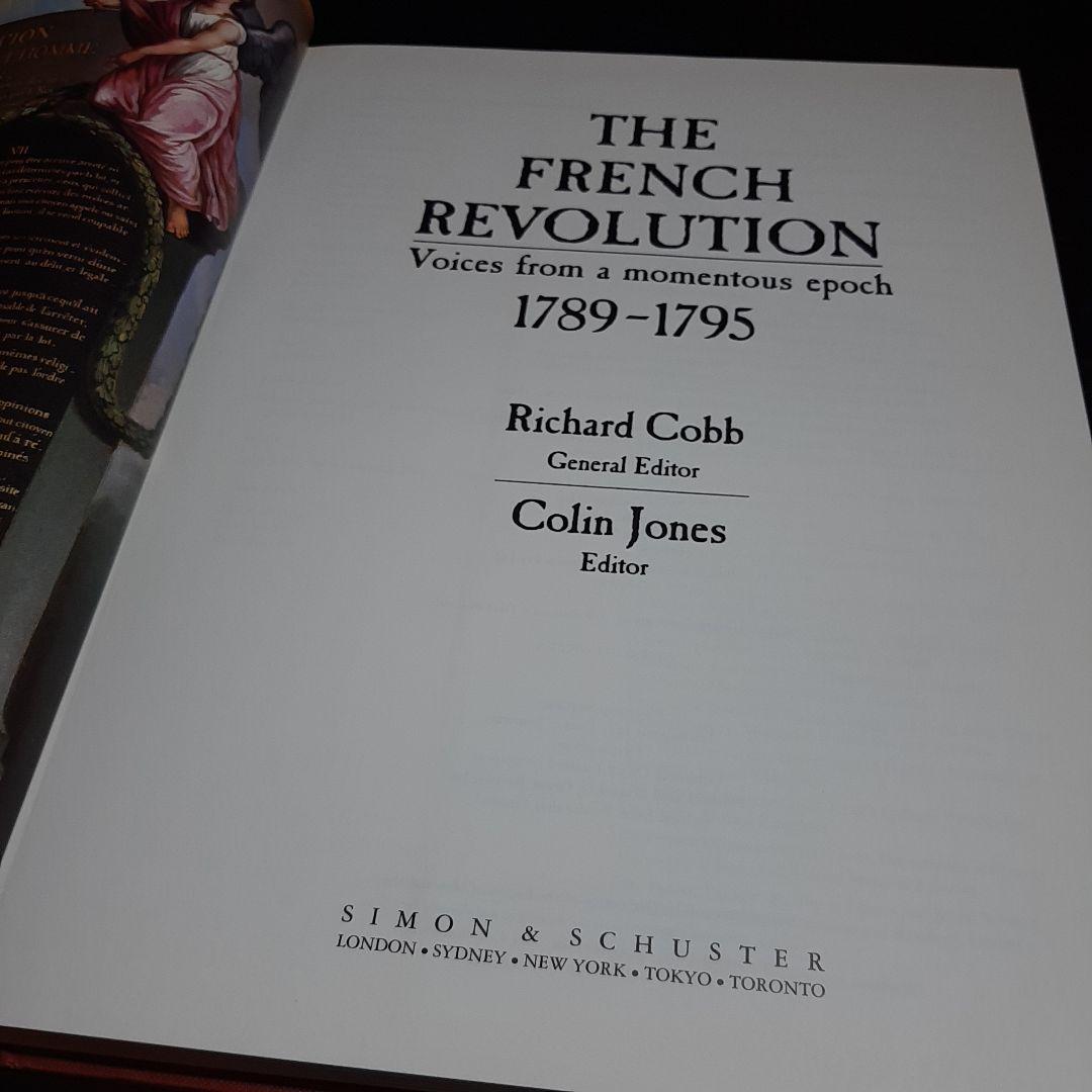 フランス革命　洋書（英語版）THE FRENCH REVOLUTION