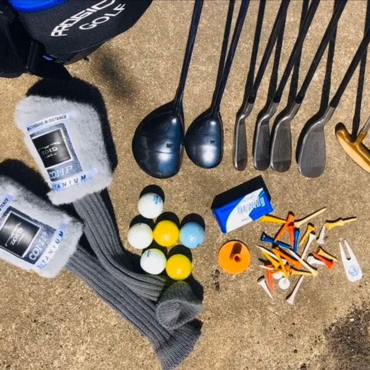 ★★【レディース】ミズノのセット。キャディバッグは軽量スタンド。