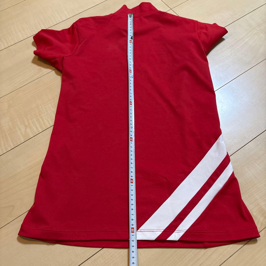 DESCENTE デサント　ゴルフ　モックネックシャツ　スカート　L 2点　美品