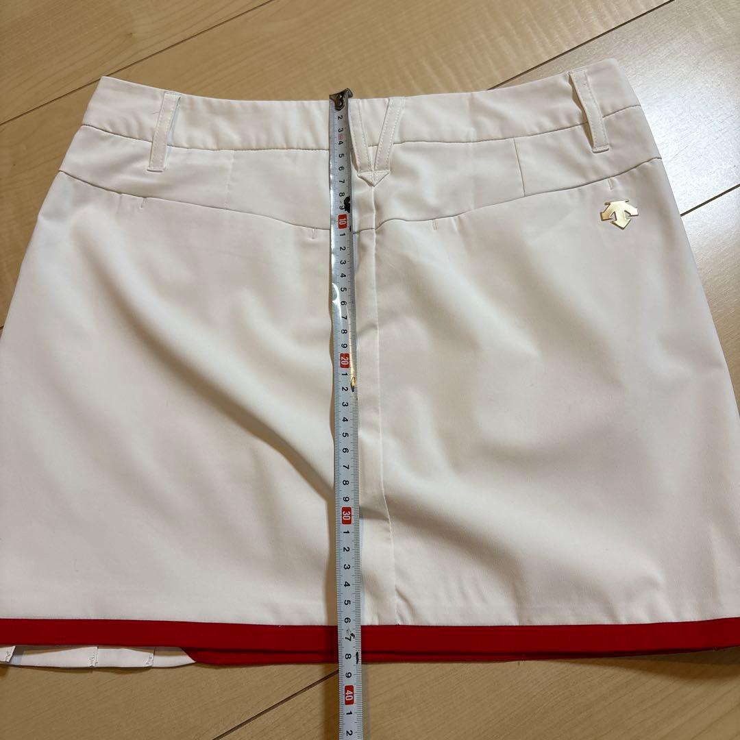 DESCENTE デサント　ゴルフ　モックネックシャツ　スカート　L 2点　美品