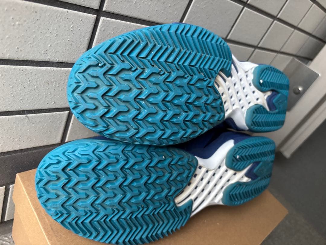 【極美品】27cm 2E ウエーブエクシード TOUR 6 OC テニスシューズ