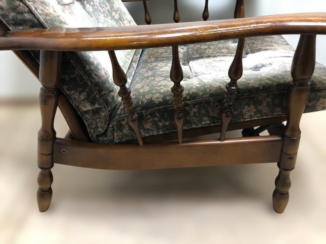 karimoku カリモク コロニアル リクライニングチェア　75035-3-0