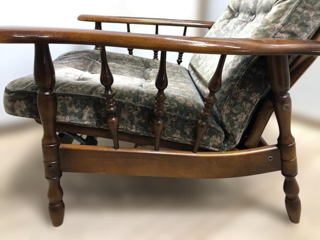 karimoku カリモク コロニアル リクライニングチェア　75035-3-0