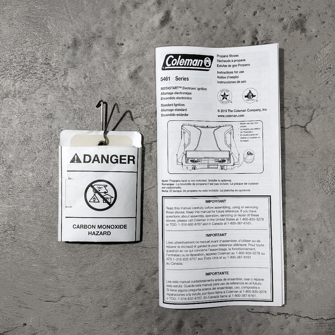 コールマン Triton ツーバーナー コンロ ブラック トリトン ケース付