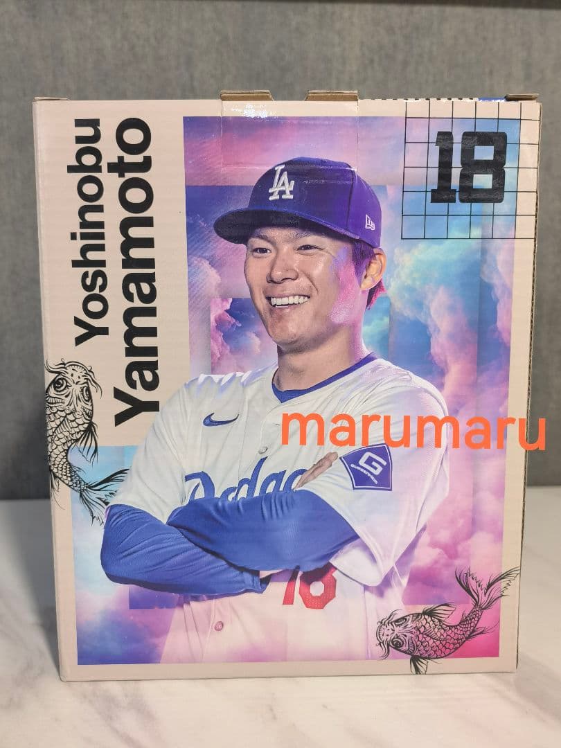 新品 山本由伸ボブルヘッド人形[本物] 6月13日ドジャーススタジアム限定配布①