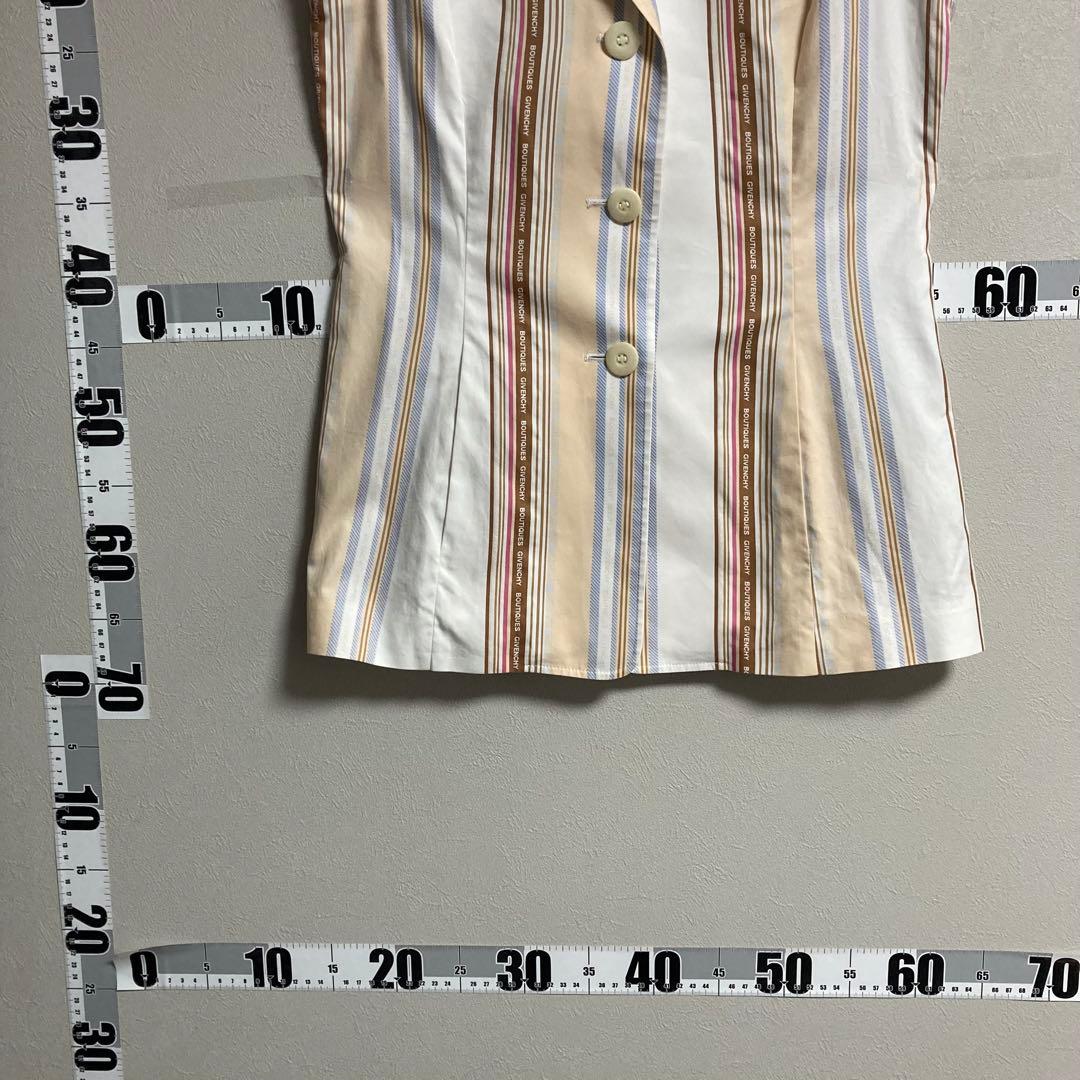 GIVENCHY ジバンシー ベスト ジャケット ノースリーブ 40 90s