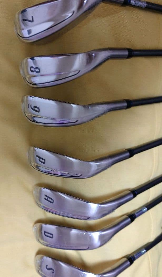 [新品未使用]ゼクシオ クロスⅡ 2021 カーボン7本セット