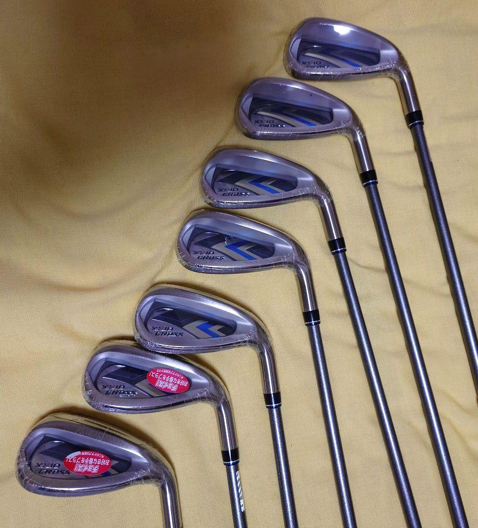 [新品未使用]ゼクシオ クロスⅡ 2021 カーボン7本セット