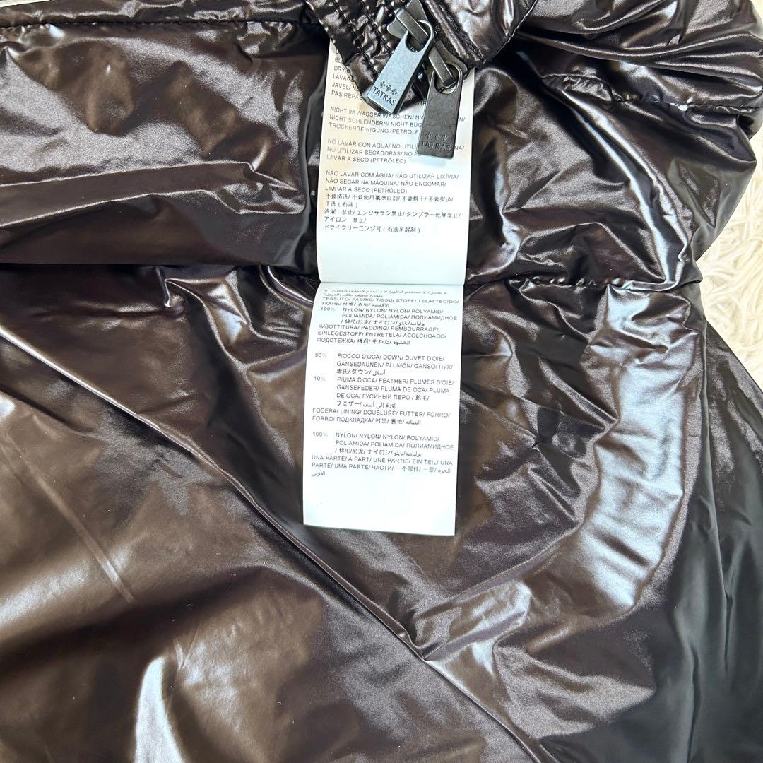 未使用に近い タトラス　ダウンベスト　ポセイドーネ　ブラック　M相当